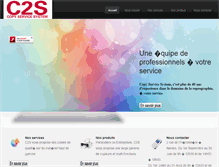 Tablet Screenshot of copyservicesystem.com